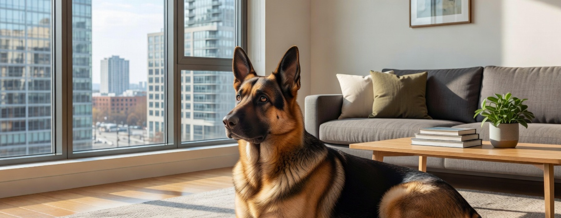 apartments for rent that allow german shepherds header image