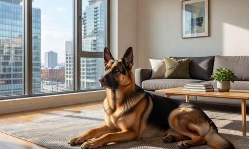 apartments for rent that allow german shepherds header image