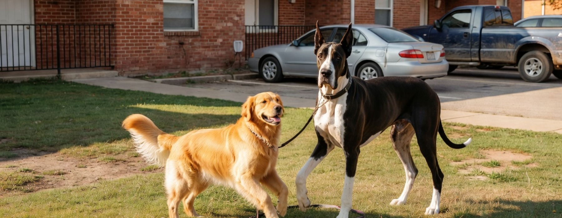 cheap apartments that allow large dogs header image