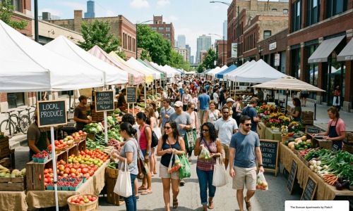 West Loop farmers market