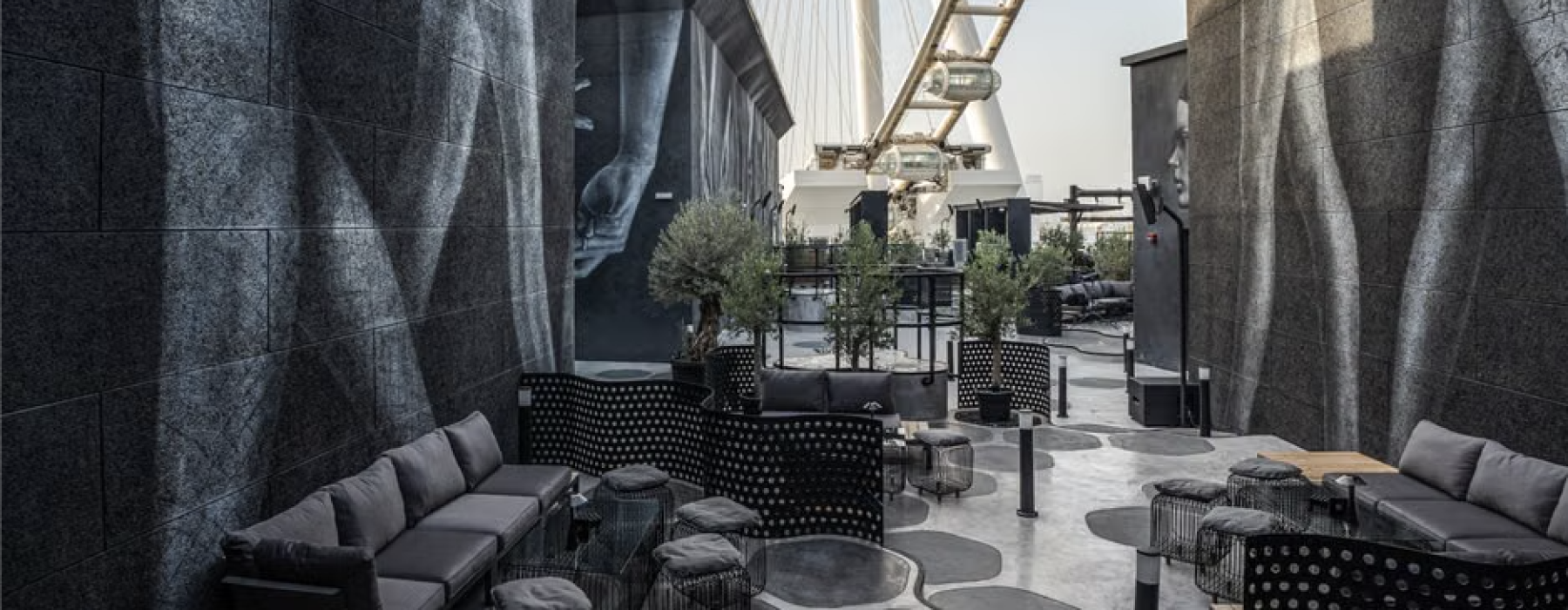sky bistro lounge stylish rooftop dining
