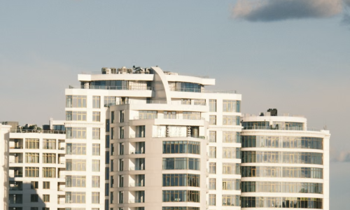 Prime location rentals modern high-rise apartment building urban living