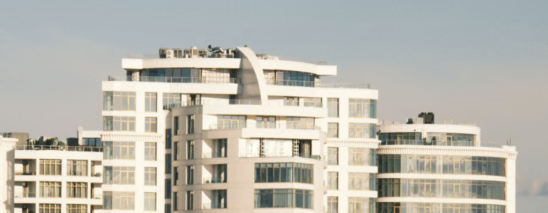 Prime location rentals modern high-rise apartment building urban living