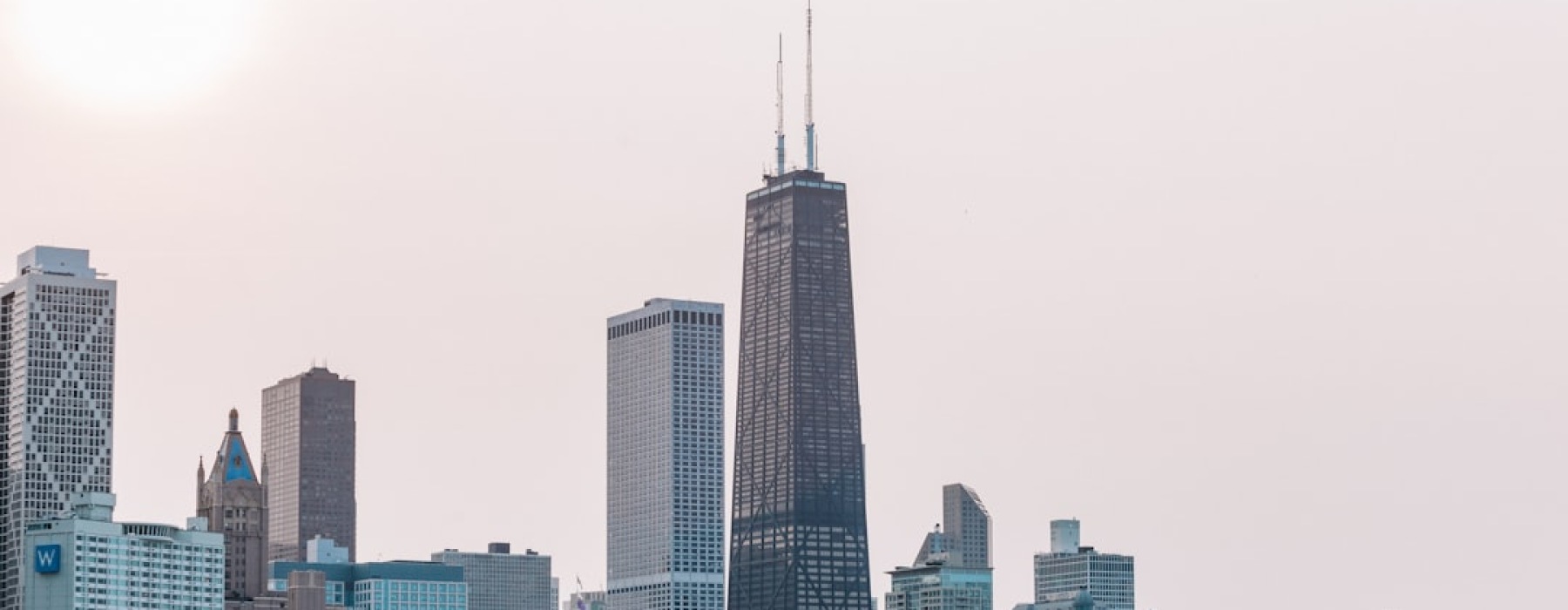 Chicago green building skyline - chicago green building