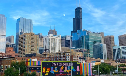 Chicago West Loop skyline - Chicago West Loop attractions