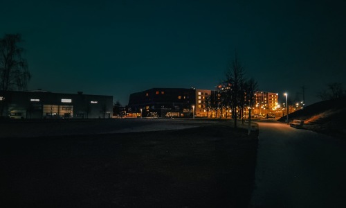 Image Alt Text: West Loop at night - Late night West Loop