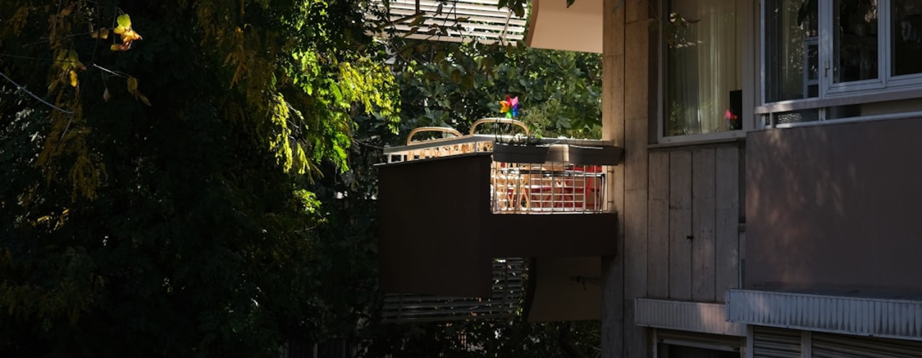 apartments with private balcony