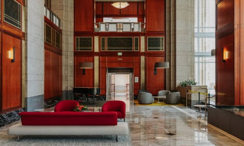 24 hour concierge service luxury apartment lobby Chicago - 24 hour concierge service