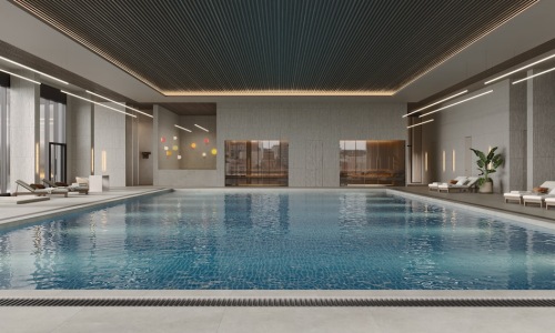 indoor pool apartments
